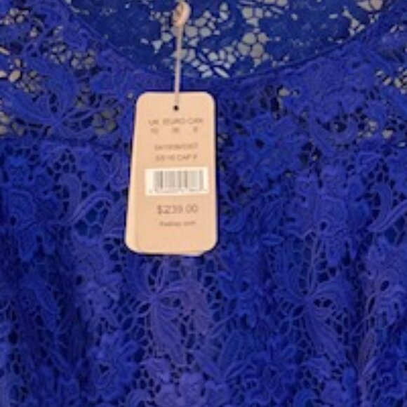 Brand New Jacques Vert Lace Top SIze 8 - Picture 3 of 3